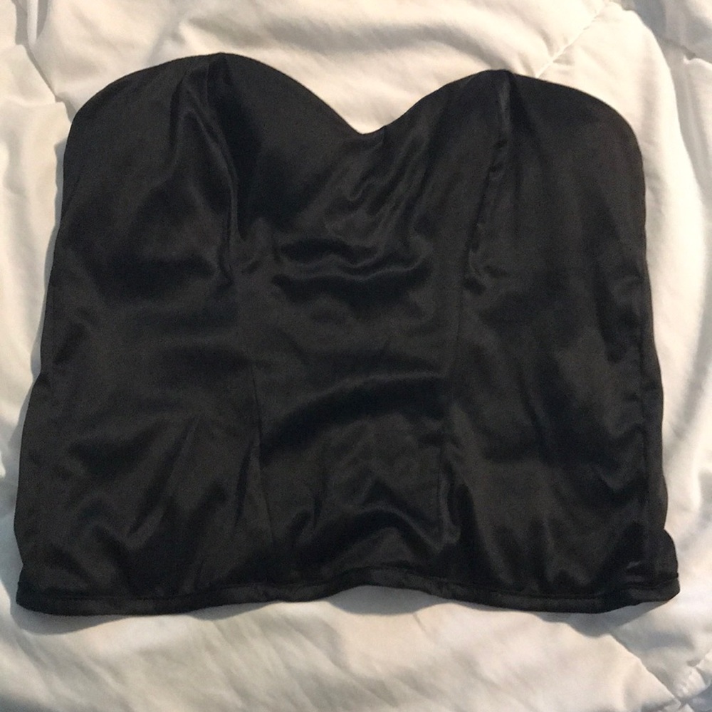 Victoria Secret Black Corset Top